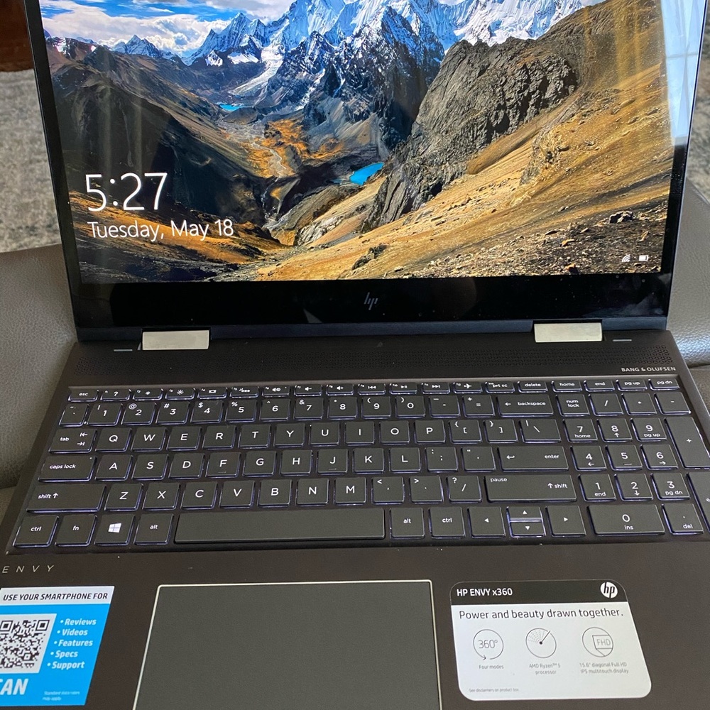 HP Envy x360 15.6" Touchscreen 2-in-1 Laptop PC